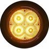 Buyers Products 4 Inch Round Recessed Strobe with Amber LEDs and Clear Lens SL42CA